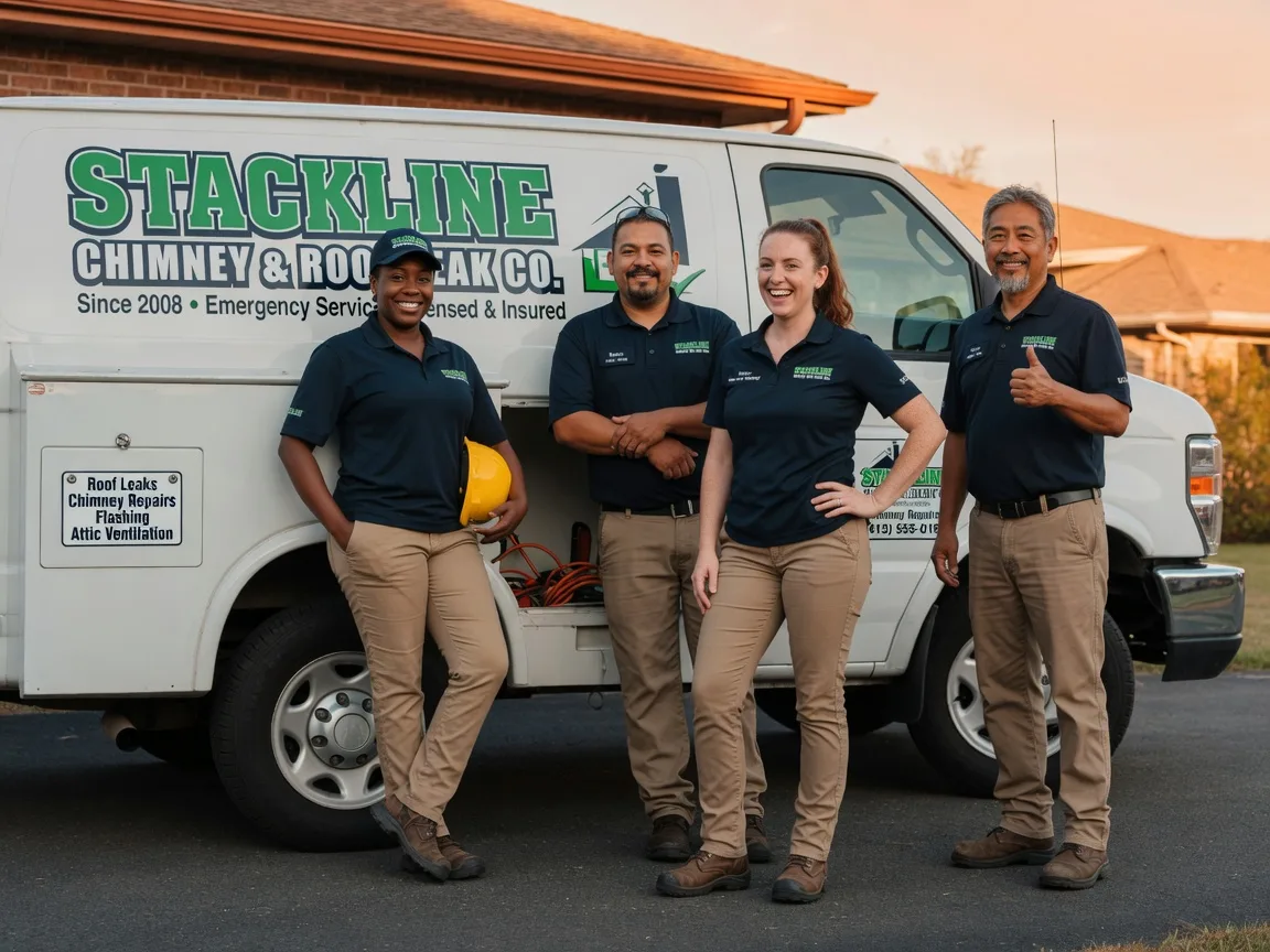 Chimney flashing repair company in Rudolph, OH